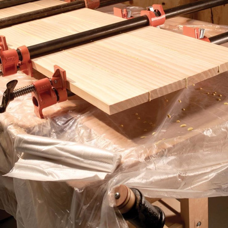 protect worktops from wood glue
