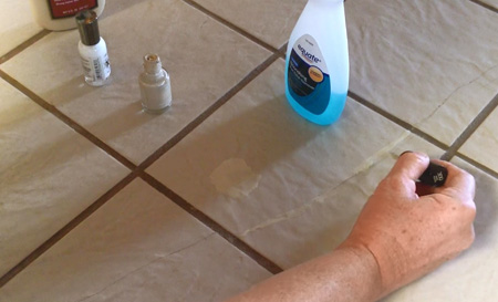Fix Chipped Or Ed Tiles, How To Fix Chipped Wall Tiles