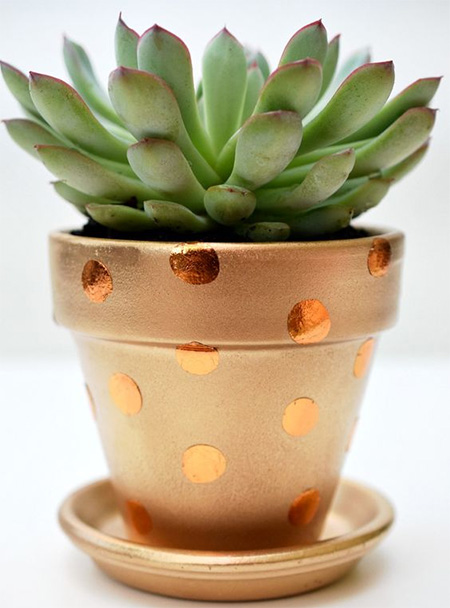 decorate flower pots