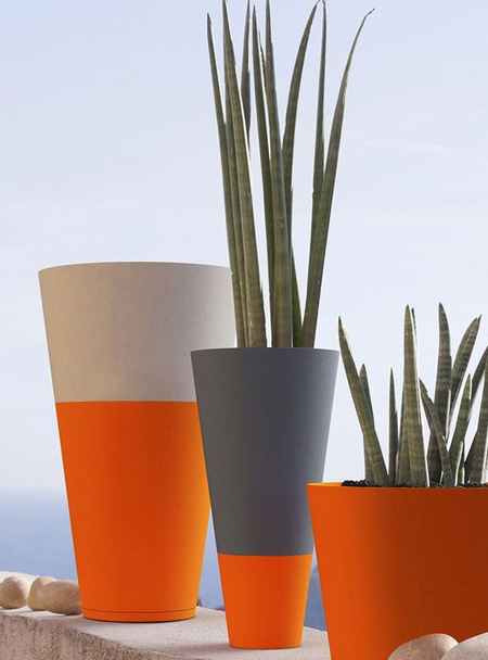 HOME DZINE Craft Ideas | A new look for flower pots