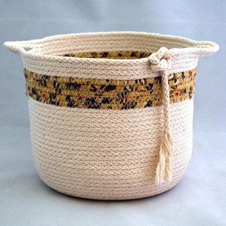 how to make rope basket