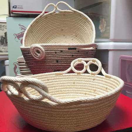 instructions for rope basket