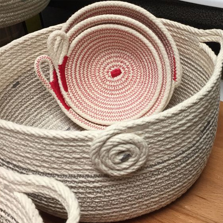 tutorial make a rope basket