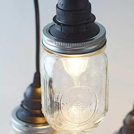 make a bedside hanging lamp