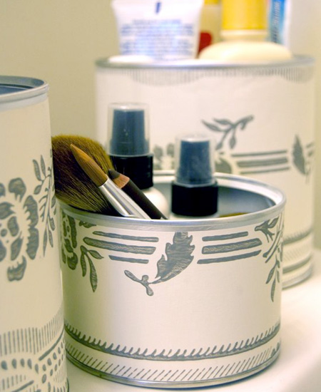 use tin cans for storage