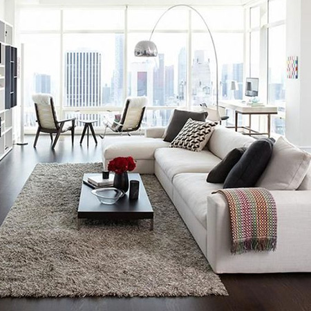 upholstered furniture to block noise