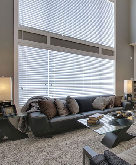 use blinds to lighten up a room