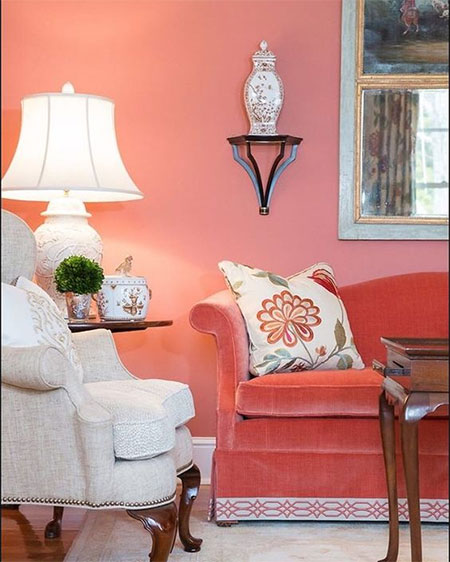 pantone living coral