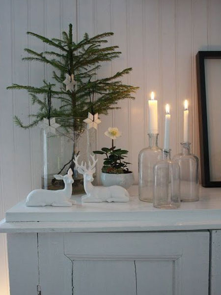 Decorate a home for the festive season in Scandinavian style