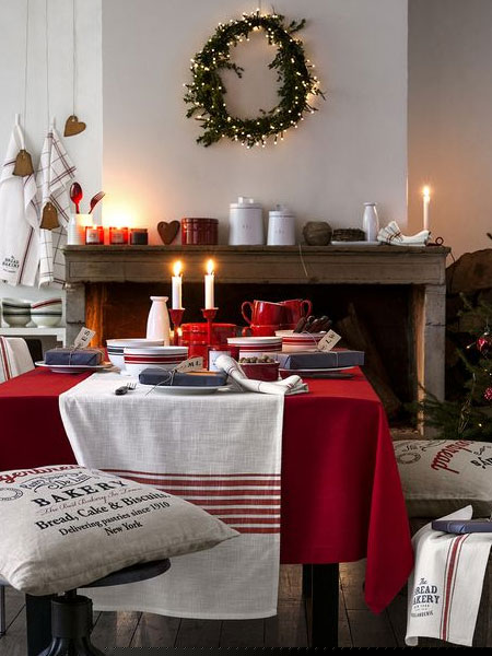 Decorate a home for the festive season in Scandinavian style