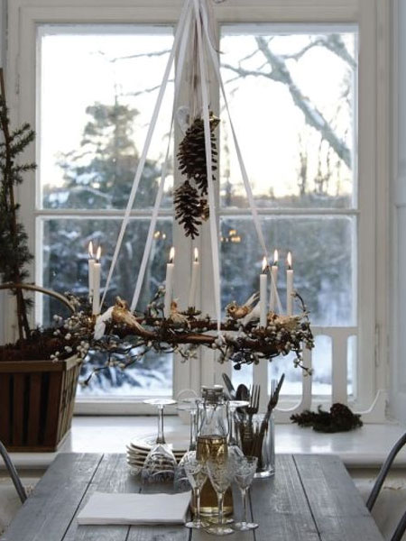 Decorate a home for the festive season in Scandinavian style