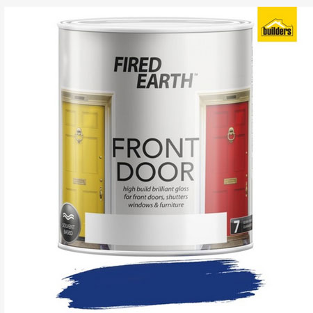 fired earth front door paint