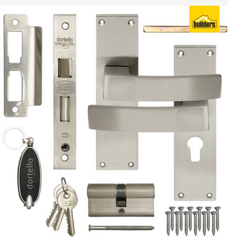 install door lock for security