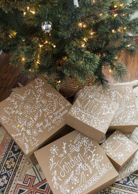 make your own gift wrapping