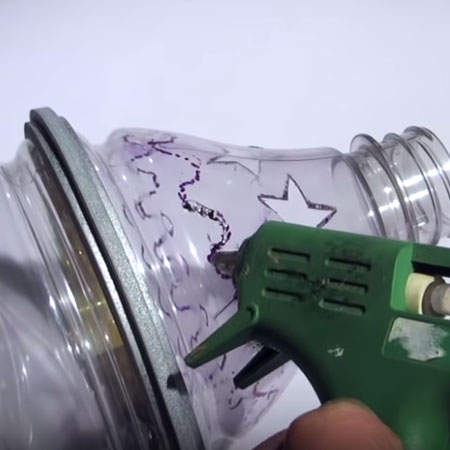 add detail with hot glue