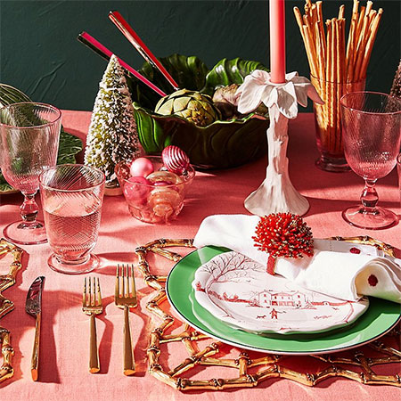 holiday dining table