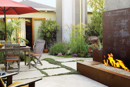 permeable garden landscaping