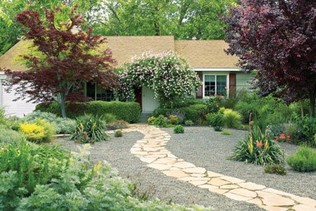 permeable garden landscaping