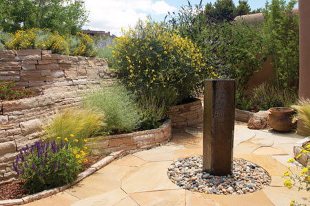 permeable garden landscaping