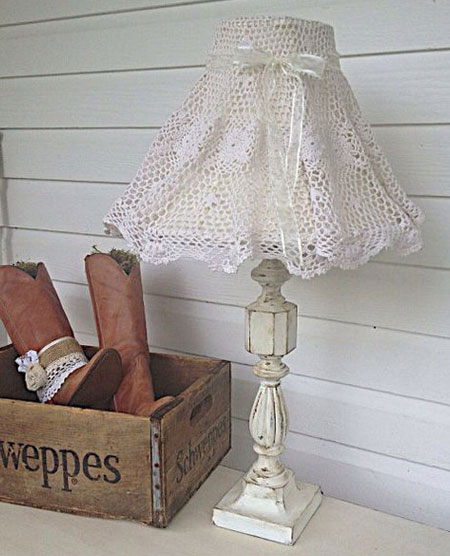 doily lampshade