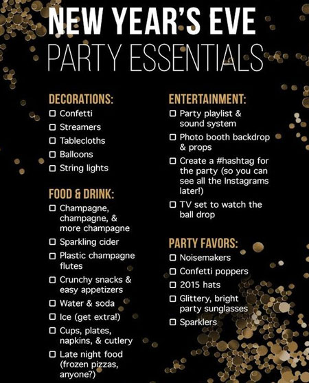2019 essential party ideas