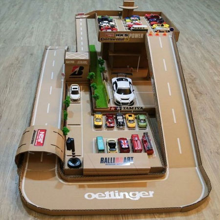 recycle cardboard boxes