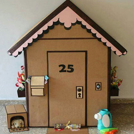 recycle cardboard boxes