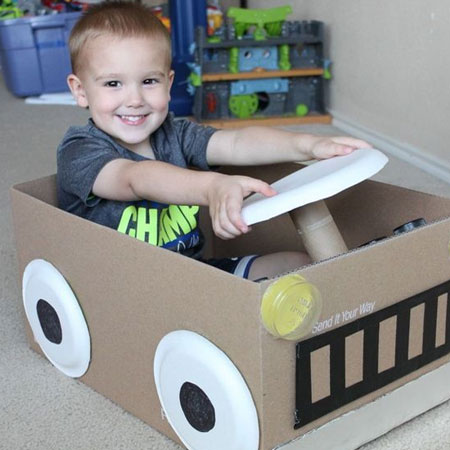 recycle cardboard boxes
