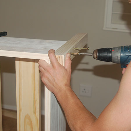 add legs to bed base