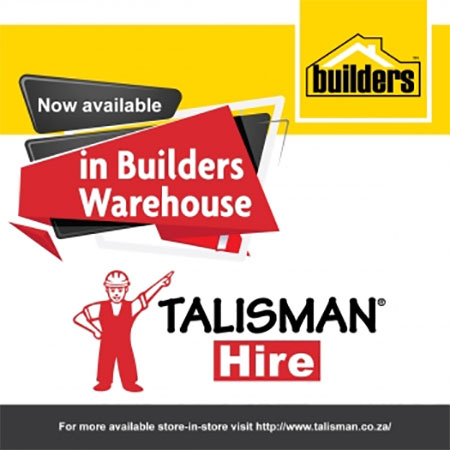 talisman hire to hire tools inside builders warehouse