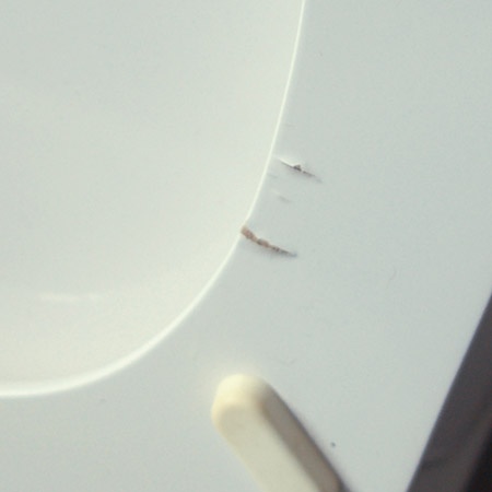 HOME-DZINE | DIY Home Repair - Around 10 years ago I installed a dual-flush toilet. The toilet seat for this model costs just under R500, and I've had to replace 4 times in this period. Instead of replacing, here's how to fix up cracks in a toilet seat.