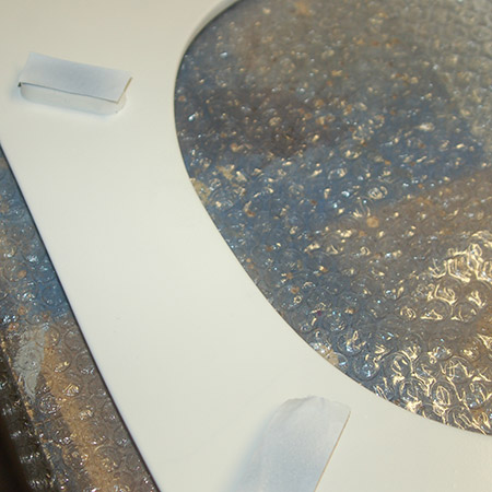 HOME-DZINE | DIY Home Repair - Follow the instructions on the can, which means shaking well, and apply in even strokes from side to side - overlapping the strokes for a perfect finish. 