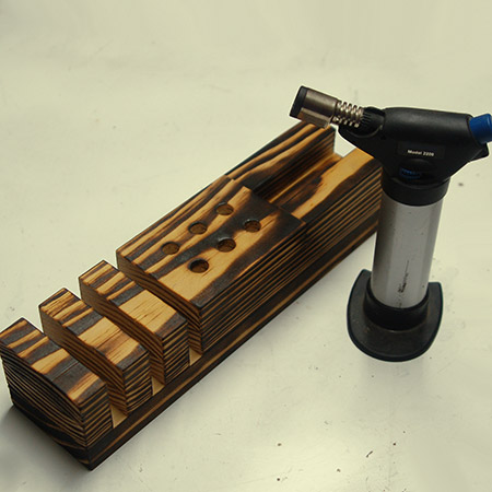 7. Time to add some effects with a Dremel VersaTip.