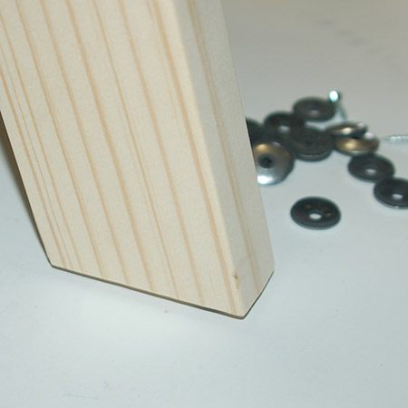 After adding Eureka Roofing Washers to the legs there is only a slightly visible lift - just enough to ensure your furniture is protected in the case of spills, splashes or downpours.