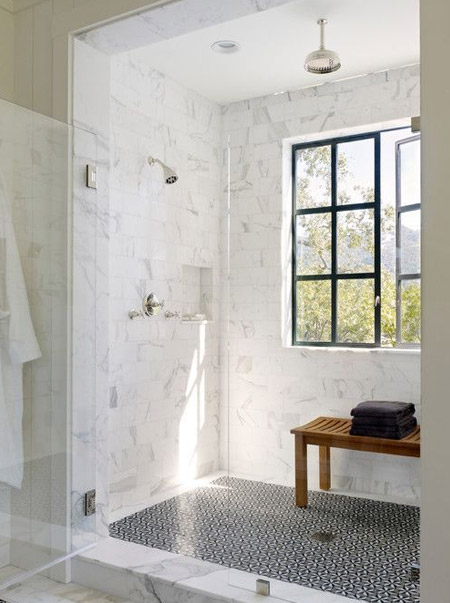 frameless glass shower door panels