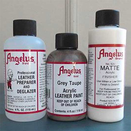 Changing the colour of your leather furniture is now as easy as....