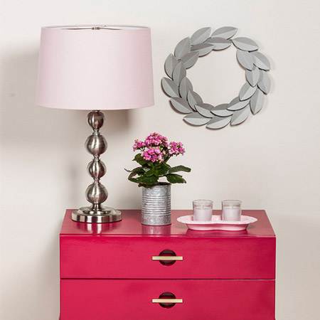 Rust-Oleum 2X UltraCover spray paint is perfect for using on furniture and accessories. That means you can shop around for bargains, or go hunting for secondhand deals, that can be given a brand new lease on life with a can of spray paint.