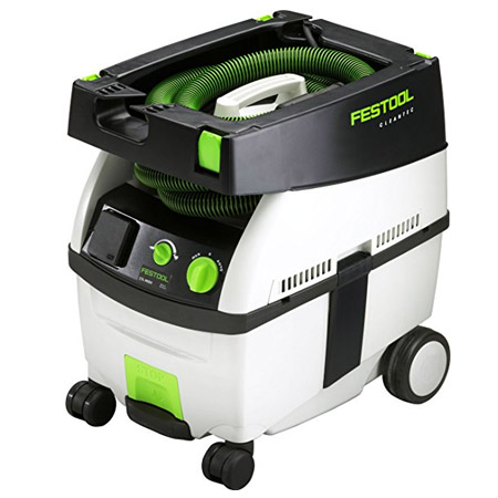 Suitable for small to medium dust extraction, the Festool CTL 36 E AC is great for the home workshop