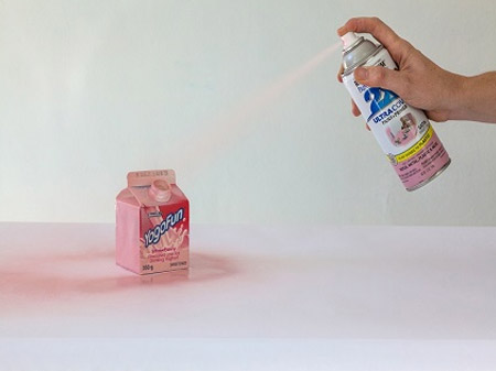 HOME-DZINE | Craft Ideas - Make sure the yoghurt container is clean and dry and then apply two coats of Rust-Oleum 2X in your choice of colour. Be sure to shake the can well and hold about 30cm away from the container.