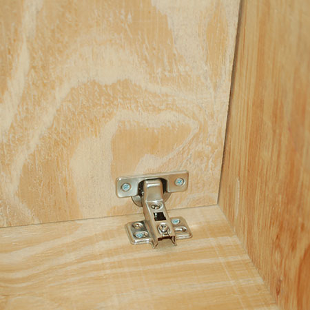 HOME-DZINE | DIY Projects - Eureka concealed hinges allow door adjustment