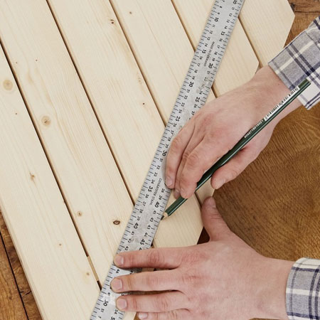 Hanging table for a balcony
