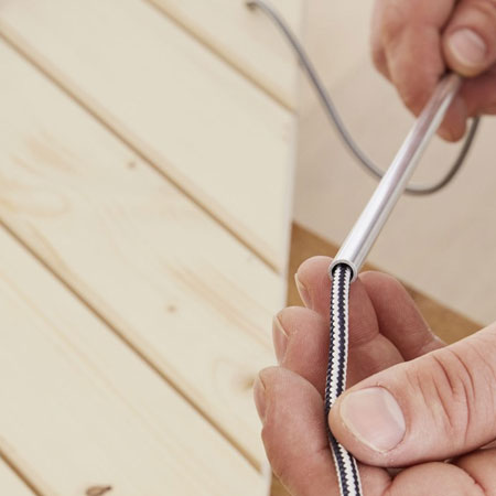 Hanging table for a balcony