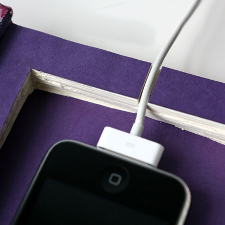 Hidden Cellphone Charger