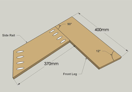 Make your own garden chair diagram