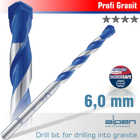 PROFI GRANIT, Tungsten Carbide Granite drill bits