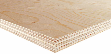 veneered plywood