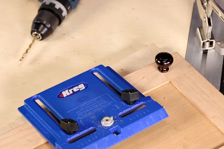 Install Knobs and Handles