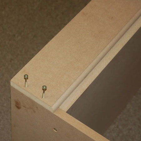 instructions to make chest of drawers