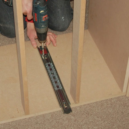 instructions to make chest of drawers