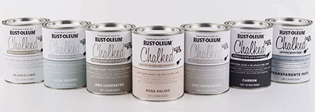 rustoleum chalked paint